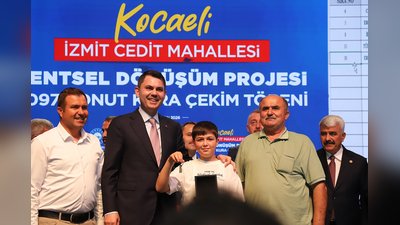 Kocaeli İzmit Cedit'te Kentsel Dönüşüm: 1.097 Konutun Hak Sahipleri Belirlendi