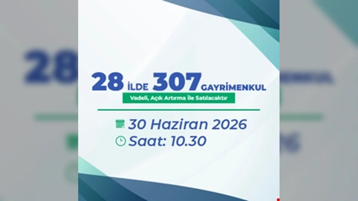 TOKİ Gaziantep Dahil 28 İlde 307 Gayrimenkulü Açık Artırmayla Satacak